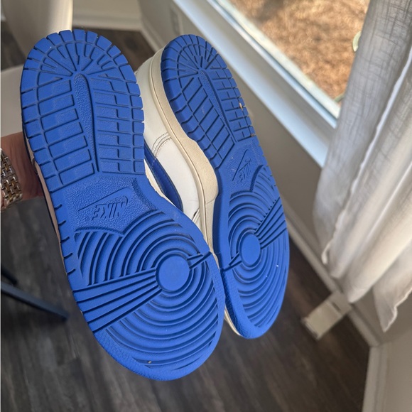 Nike dunk low summit white hyper royal blue 5 6.5 - Picture 5 of 6